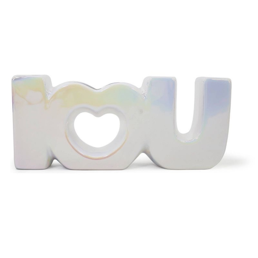 Target Iridescent “I Love You” Vase